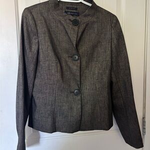 Anne Klein Women's Charcoal Blazer
